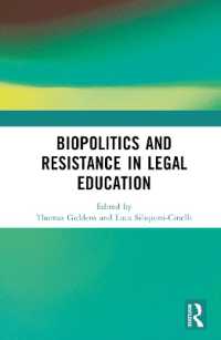 Biopolitics and Resistance in Legal Education