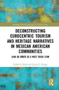 Deconstructing Eurocentric Tourism and Heritage Narratives in Mexican American Communities : Juan de Oñate as a West Texas Icon (Routledge Cultural Heritage and Tourism Series)