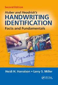 Huber and Headrick's Handwriting Identification : Facts and Fundamentals, Second Edition （2ND）