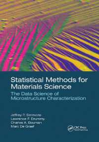 Statistical Methods for Materials Science : The Data Science of Microstructure Characterization