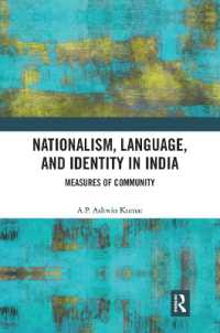 Nationalism, Language, and Identity in India : Measures of Community