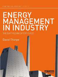 Energy Management in Industry : The Earthscan Expert Guide (Earthscan Expert)
