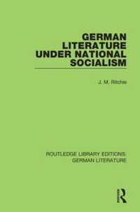 German Literature under National Socialism (Routledge Library Editions: German Literature)