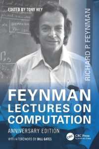 ファインマン計算機科学（第２版）<br>Feynman Lectures on Computation : Anniversary Edition (Frontiers in Physics) （2ND）