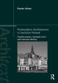 Postmodern Architecture in Socialist Poland : Transformation, Symbolic Form and National Identity (Architext)