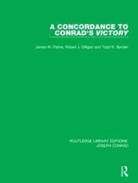 A Concordance to Conrad's Victory (Routledge Library Editions: Joseph Conrad)