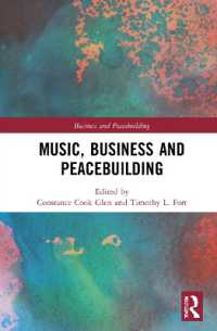 Music, Business and Peacebuilding (Business and Peacebuilding)