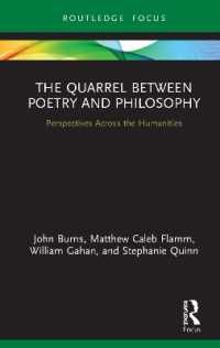 The Quarrel between Poetry and Philosophy : Perspectives Across the Humanities (Routledge Focus on Literature)