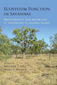 Ecosystem Function in Savannas : Measurement and Modeling at Landscape to Global Scales