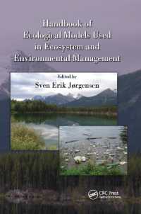 Handbook of Ecological Models used in Ecosystem and Environmental Management (Applied Ecology and Environmental Management)