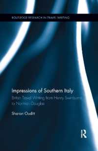 Impressions of Southern Italy : British Travel Writing from Henry Swinburne to Norman Douglas (Routledge Research in Travel Writing)