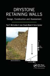 Drystone Retaining Walls : Design, Construction and Assessment (Applied Geotechnics)
