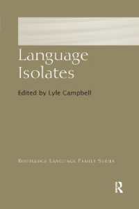 Language Isolates (Routledge Language Family Series)