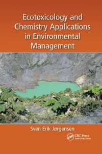 Ecotoxicology and Chemistry Applications in Environmental Management (Applied Ecology and Environmental Management)