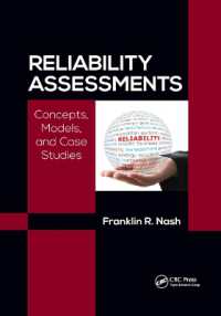 Reliability Assessments : Concepts, Models, and Case Studies