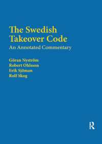The Swedish Takeover Code : An annotated commentary