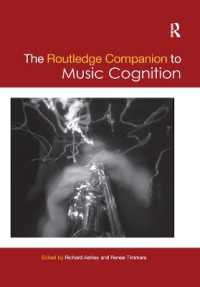 The Routledge Companion to Music Cognition (Routledge Music Companions)