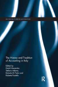 The History and Tradition of Accounting in Italy (Routledge Studies in Accounting)