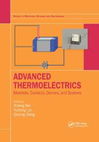 Advanced Thermoelectrics : Materials, Contacts, Devices, and Systems (Series in Materials Science and Engineering)