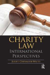 Charity Law : International Perspectives