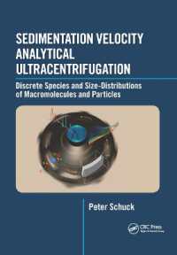 Sedimentation Velocity Analytical Ultracentrifugation : Discrete Species and Size-Distributions of Macromolecules and Particles