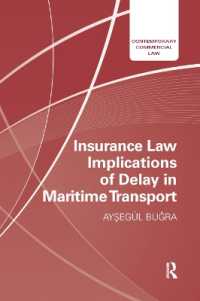 Insurance Law Implications of Delay in Maritime Transport (Contemporary Commercial Law)
