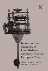 Innovation and Creativity in Late Medieval and Early Modern European Cities