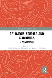 Religious Studies and Rabbinics : A Conversation (Routledge Jewish Studies Series)