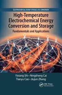 High-Temperature Electrochemical Energy Conversion and Storage : Fundamentals and Applications (Electrochemical Energy Storage and Conversion)