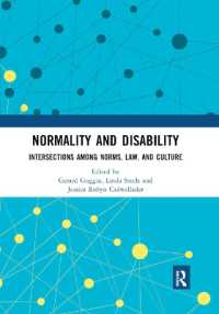 Normality and Disability : Intersections among Norms, Law, and Culture