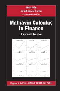 Malliavin Calculus in Finance : Theory and Practice (Chapman and Hall/crc Financial Mathematics Series)