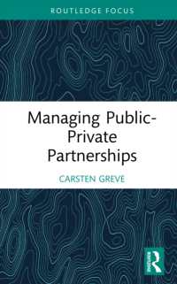 Managing Public-Private Partnerships (Routledge Masters in Public Management)
