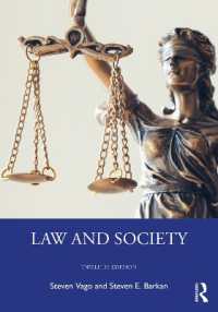 法と社会（第１２版）<br>Law and Society （12TH）