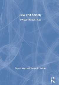 法と社会（第１２版）<br>Law and Society （12TH）