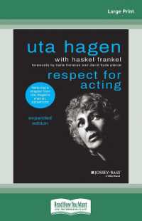 Respect for Acting: Expanded Version, 3rd Edition （Large Print）