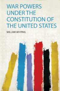 War Powers under the Constitution of the United States