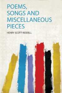 Poems, Songs and Miscellaneous Pieces