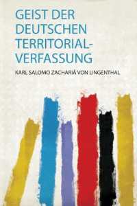 Geist Der Deutschen Territorial-Verfassung