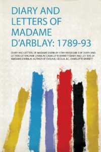 Diary and Letters of Madame D'arblay: 1789-93