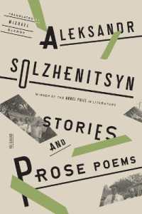 Stories and Prose Poems (FSG Classics")