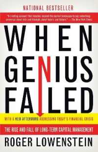 When Genius Failed : The Rise and Fall of Long-Term Capital Management