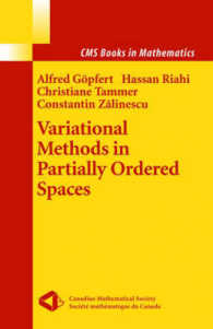 Variational Methods in Partially Ordered Spaces (Cms Books in Mathematics, 17)