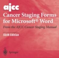 AJCC Cancer Staging Forms, 1 CD-ROM （2004.）