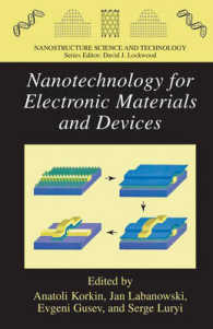 電子材料・デバイスのためのナノテクノロジー<br>Nanotechnology for Electronic Materials and Devices (Nanostructure Science and Technology)