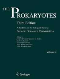 原核生物ハンドブック（第３版）4：細菌：ファーミキューテス門、シアノバクテリア<br>The Prokaryotes. Vol.4 Bacteria: Firmicutes, Cyanobacteria （3RD）