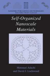 自己組織化ナノスケール材料<br>Self-organized Nanoscale Materials (Nanostructure Science and Technology)