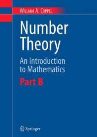 Number Theory : An Introduction to Mathematics, Part B