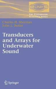 Transducers and Arrays for Underwater Sound (Underwater Acoustics)