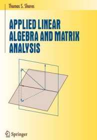 Applied Linear Algebra and Matrix Analysis (Undergraduate Texts in Mathematics)