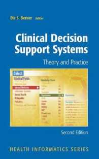 Clinical Decision Support Systems : Theory and Practice （2ND）
